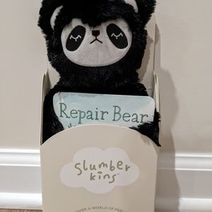 Slumberkins Repair Bear snuggler BNIB with affirmation card